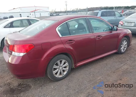 2011 Subaru Legacy 2.5I Premium from USA, damaged, VIN 4S3BMBB63B3241367